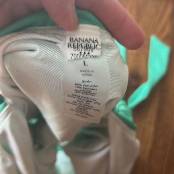 BANANA REPUBLIC TWISTED KNOT REMAKE SWIMSUIT Size Large - Picture 4 of 4